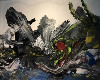 大禹治水3 油画 120×150cm 2016.jpg